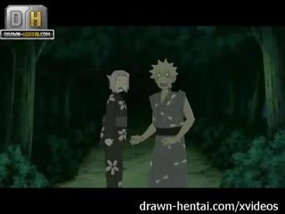 Naruto بالغ فيديو - خير ليل إلى اللعنة ساكورا