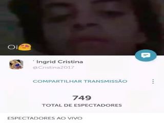 Brasileira se mostrando ikke periscope